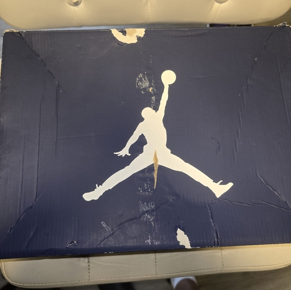 Midnight NAVY AIR JORDAN 6 ( GREAT CONDITION) - Picture 14 of 15